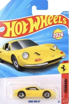日本未発売 ホットウィール フェラーリ ディーノ 206 GT