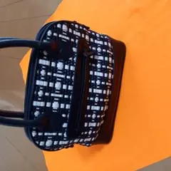 和装用バッグ 二色の編み込み