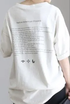 ドゥーズィエムクラス　バックロゴプリントTシャツのサムネイル