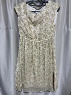 ワールド　Bon mercerie ノースリーブワンピース 38
