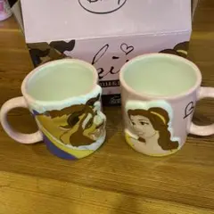 ディズニー ベルと野獣 マグカップセット