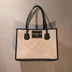コンラッド バリ（CONRAD BALI）バリ島限定★ストロー素材リゾートバッグ