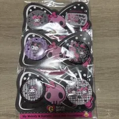 マイメロディ クロミ 50th&20th 缶バッジ6個セット G賞 未使用