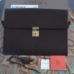 極美品質 LOEWE メンズ書類バッグ