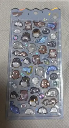 クーリア ボンボンドロップシール 海獣 海の生き物 水族館