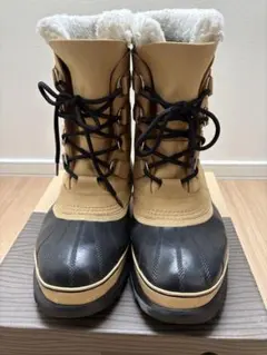 SOREL Caribou スノーブーツ ベージュ/ブラック　29センチ