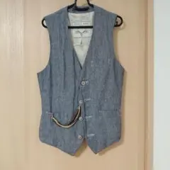ZARA MAN ストライプ柄 ベストのサムネイル