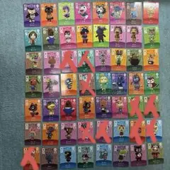 amiiboカード　あつまれどうぶつの森　45枚セット　バラ売り不可