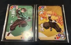 鬼滅の刃 下敷きコレクション 炭治郎 善逸 2枚セット
