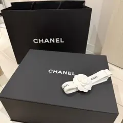 CHANEL シャネル　ブラック ギフトボックス　空箱　箱　黒　ギフト