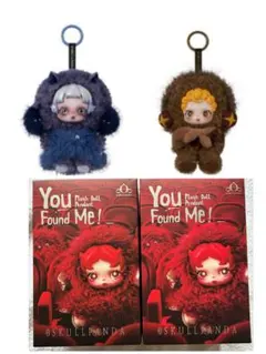 スカルパンダ SKULLPANDAぬいぐるみキーホルダー　ケルベロス　セット