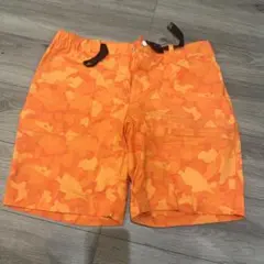 New Balance カモフラ柄 ショートパンツ オレンジ6のサムネイル