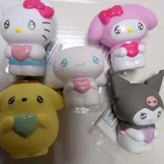 サンリオキャラクターズ ミニフィギュア 5種セット　エモきゅん