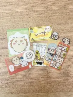 シーサー推しの方必見！ （ちいかわ）シーサートレーディングカード、缶バッジセット