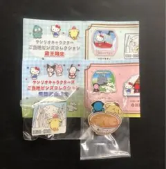 サンリオキャラクター ご当地ピンズコレクション ポムポムプリン 2個セット