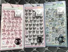 【正規品】ボンボンドロップシール　サンリオミニ　マイメロ・クロミ・はぴだんぶい