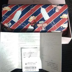 サマンサタバサ　Petit Choice ストライプ長財布