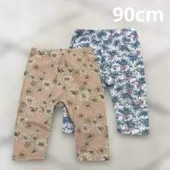 【ユニクロ】花柄レギンス2枚セット 90cm ポール&ジョーのサムネイル