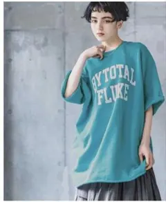 PAGEBOY 五分袖 ロゴ スウェット トップスのサムネイル