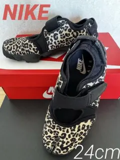 ☆NIKE AIR RIFT☆レオパード柄☆24cm☆靴下２足付き☆ ☆NIKE AIR RIFT☆レオパード柄☆24cm☆靴下2足付き☆ - メルカリ