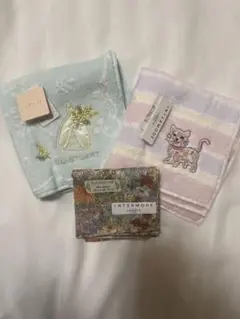 JILL STUART & INTERMODE ハンカチ 3枚セット