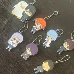 銀八先生 カプセルラバーストラップ 8個