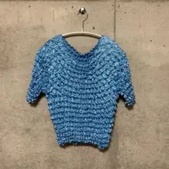ポップコーン サテン トップス