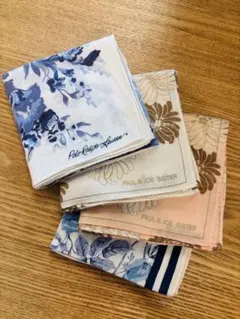 ハンカチ 4枚セット PALE&JOE Polo Ralph Lauren