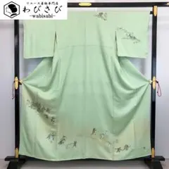○☆430、越前漆器 白 猩々（しょうじょう） パネル 手描沈金/木枠