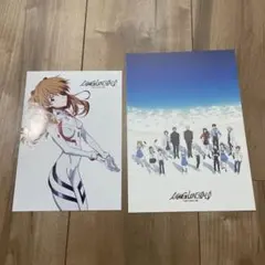 シン・エヴァンゲリオン劇場版 入場者特典 アスカ ビジュアルカード