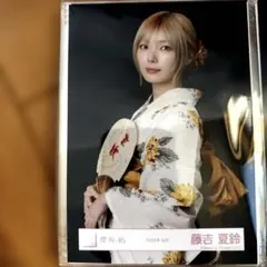 生写真 櫻坂46 2026年浴衣 藤吉夏鈴 ヨリチュウ - メルカリ