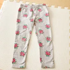 GAP サイズ100 花柄 レギンス パンツ 子供服 キッズ