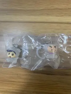 クレヨンしんちゃん めじるしアクセサリー3 シロ　かざまくん　ぶりぶりざえもん