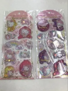 ウォーターインシール キティ マイメロ