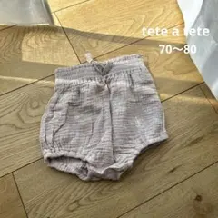 テータテート　花柄　ブルマ　ショートパンツ