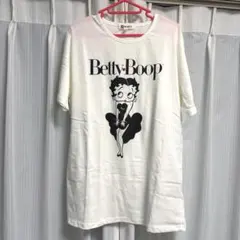 【美品】BASE-T Betty Boop Tシャツ ホワイト XLのサムネイル