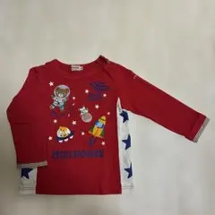 90㎝　MIKI HOUSE 宇宙テーマ Tシャツ
