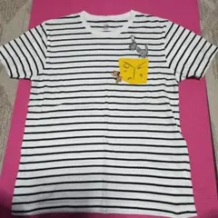 トムとジェリー 半袖ストライプTシャツ