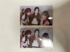 ME:I清水恵子＆櫻井美羽 飯田栞月 2枚トレカ