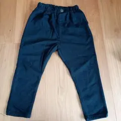 キッズ ロングパンツ ブラック　110
