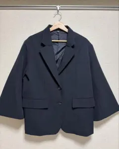 coca オーバーサイズ ジャケット ネイビー