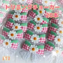 kyon様*˘˘*)『677』❤︎.*トリミングチョーカー 60本②