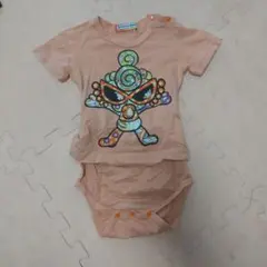 hysteric mini オレンジロンパース FREE