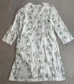 美品・早い者勝ち✨ レリューム 薄手ロングカーディガン Mサイズ 花柄のサムネイル