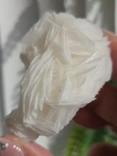 高品質　ホワイトローズカルサイト　白薔薇　カルサイト　ヤオガンシャン産 天然石 ヤオガンシャン産 ホワイトローズカルサイトの原石182g