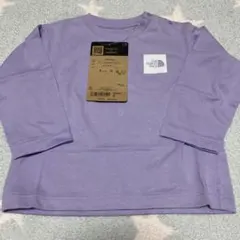 ノースフェイス　ロンT 長袖　ラベンダー