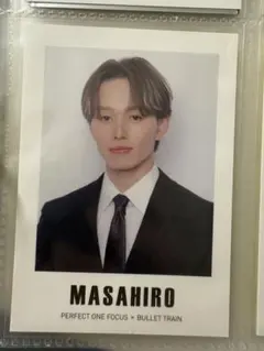 パーフェクトワンフォーカス　超特急　マサヒロ✖️2