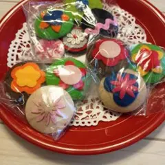 カラフルフェルトマグネットまとめ売り