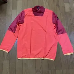 adidas ピステ・ウィンドブレーカー S オレンジ/赤上下セット