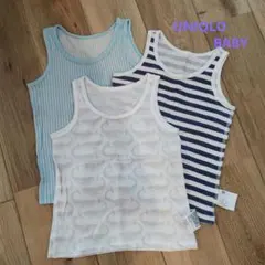 ユニクロ　コットンメッシュタンクトップ　90cm